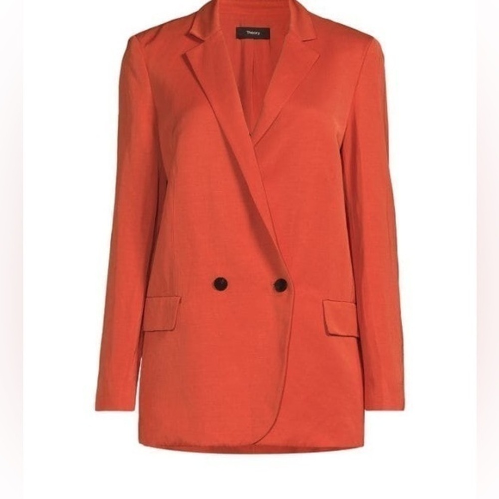 Theory Double Breasted Blazer